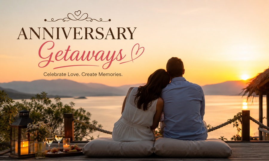 20 Romantic Anniversary Getaways to Book in 2026